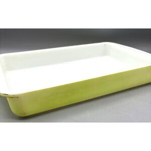 1950s Vtg Pyrex 232 Lime 2QT Glass Baking Dish Oven Proof Casserole Pan